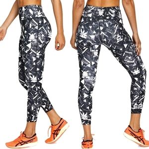 Nwot! ASICS Future Tokyo AOP tights leggings